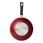 Frigideira Funda Loreto em Alumínio Antiaderente Vermelho 24cm 2,2L Tramontina UN