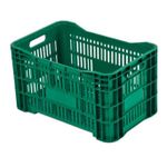 Caixa Agrícola Vazada 45L Verde For Plast UN