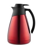 Bule Térmico Acolher Vermelho/Preto 1L SR1041/2 Sanremo UN