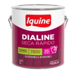Dialine Esmalte Sintético Brilhoso 3 Litros Cinza Médio Iquine GL