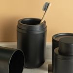 Porta Escova de Dente Bold Preto Ou UN