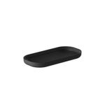 Bandeja Dual Preta 16,4 x 8cm Ou UN