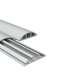 Canaleta para Piso 52x14mm Cinza 2 metros Enerbras UN