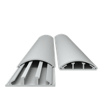 Canaleta para Piso 52x14mm Cinza 2 metros Enerbras UN