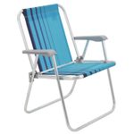 Cadeira de Praia Samoa Alta Azul Tramontina UN