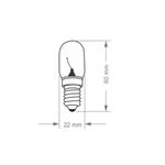 Lâmpada Incandescente Micro-ondas 15W E14 Taschibra UN