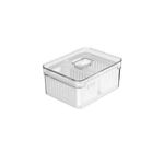 Organizador com Cesto Duplo 2,2L Clear Fresh Ou UN