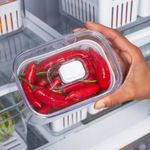 Organizador com Cesto 0,65 L Clear Fresh Ou UN