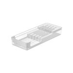 Organizador De Facas Clear Branco Ou UN