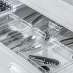 Organizador De Gavetas Clear Natural 7,5 x 7,5cm Ou UN