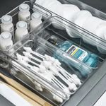 Organizador De Gavetas Clear Natural 15 x 7,5cm Ou UN