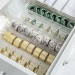 Organizador De Gavetas Clear Natural 30 x 7,5cm Ou UN
