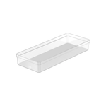 Organizador De Gavetas Clear Natural 37,5x15cm Ou UN