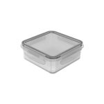 Pote Organizador Click Quadrado 500 ml Natural Ou UN