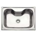 Cuba Undermount Morgana Aço Inox Acetinada 69x49cm com Acessórios Tramontina UN