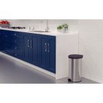 Lixeira New 20 litros em Inox com Pedal Tramontina UN