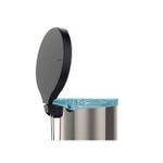 Lixeira New 30 litros em Inox com Pedal Tramontina UN