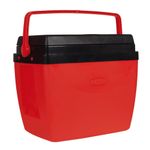 Caixa Térmica 34L Vermelho com Preto Mor UN