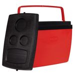 Caixa Térmica 34L Vermelho com Preto Mor UN