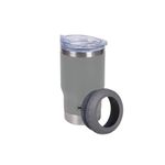 Copo Térmico 5 em 1 420ml Cinza Mor UN