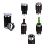Copo Térmico 5 em 1 420ml Preto Mor UN
