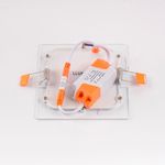 Luminária LED de Embutir Quadrada 24W 6500K Branca Llum UN