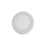 Luminária LED de Sobrepor Redonda 12W 6500K Branca Llum UN