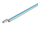 Canaleta 20x10mm 2M Branca com Fita Dupla Face Sem Divisória Enerbras UN