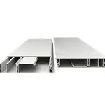 Canaleta 110x20mm 2M Branca com Divisória Enerbras UN