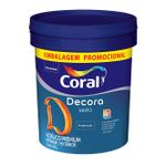 Tinta Acrílico Premium Decora Seda Acetinado 20L Branco Coral BD