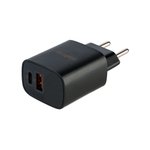Carregador USB + USB C 2 Portas EC11 Power 20W Preto Intelbras UN