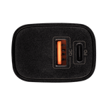 Carregador USB + USB C 2 Portas EC11 Power 20W Preto Intelbras UN