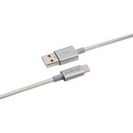 Cabo USB x USB-C 1,5m Nylon Branco EUAC 15NB Intelbras UN