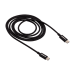 Cabo USB-C x USB-C 1,5m Nylon Preto EUCC 15NP Intelbras UN