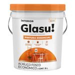 Tinta Acrílica Pintura Essencial 15L Branco Balde Glasu BD