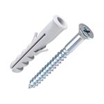 Parafuso Phillips Cabeça Chata com Bucha com Anel 8mm 5 Unidades Bemfixa CTL