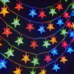 Pisca-Pisca LED Estrelas 20 lâmpadas Sortido Warm/Color Chibrali UN
