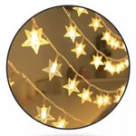Pisca-Pisca LED Estrelas 20 lâmpadas Sortido Warm/Color Chibrali UN