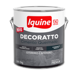 Decoratto Cinza Escuro Cimento Queimado Iquine 5KG GL