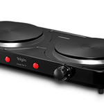 Fogão Elétrico Portátil 2 Bocas 2000W Elgin UN