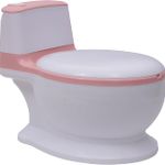Troninho Infantil com Musica Rosa Zippy UN