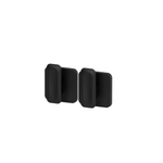 Conjunto Ganchos de Parede Preto Eleve Ou UN