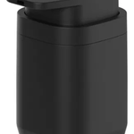 Porta Sabonete Liquido Preto Aura Ou 380ml UN