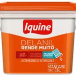 Tinta Acrílica Arara Azul Delanil Rende Muito 3,6L Iquine GL