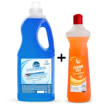 KIT LAVA ROUPAS 3L + CLEAN 500ML - Luazul UN
