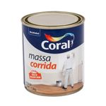 Massa Corrida 1,5kg Branca - Coral UN