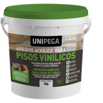 Adesivo Acrílico para Pisos Vinílicos 4kg Unipega - Alta Fixação UN