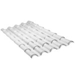 Telha Colonial PVC 2,30x0,88m Branca - Itec UN