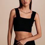 CROPPED SIMONE TRICOT                                                                                PRETO