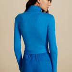 TRICOT ESMERALDA GOLA ALTA                                                                           TURQUESA